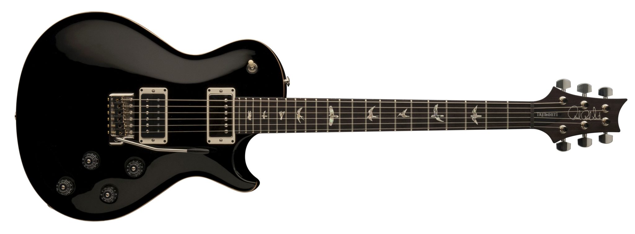 PRS Tremonti E-Gitarre in der Farbe schwarz.