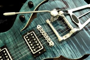 BassArt SoulCat Hollowbody Closeup