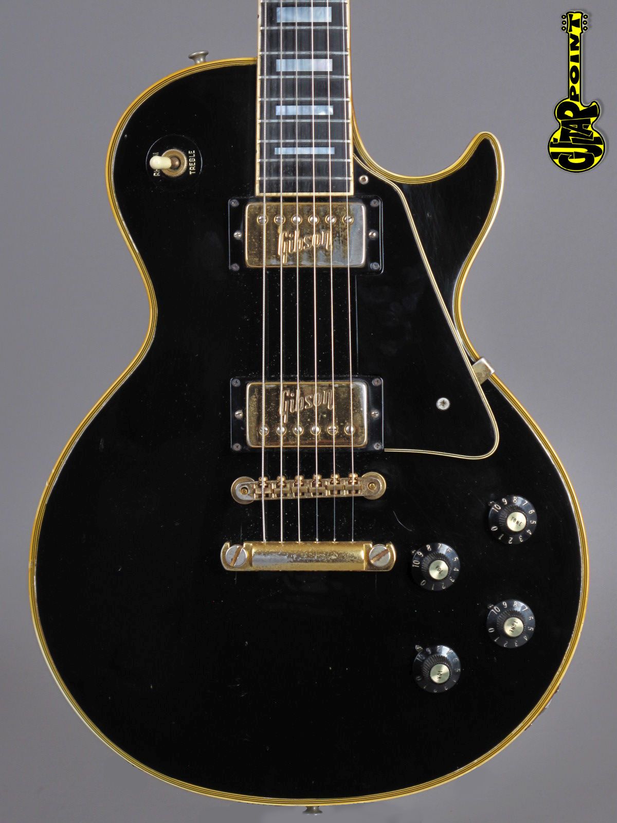 Gibson Les Paul Custom Gitarre von 1972. Copyright @ GuitarPoint.