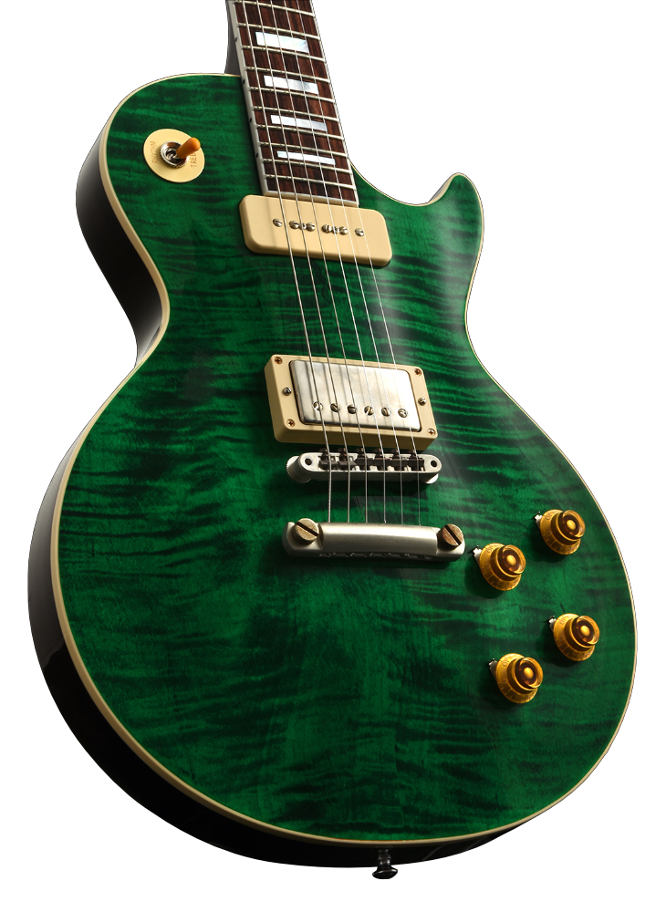 Handselektierte Gibson Les Paul Standard 1956 Wrong Green aus dem Gibson Custom Shop