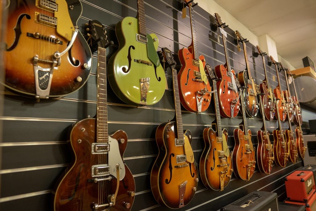 Vintage Gretsch Gitarren im GuitarPoint Maintal
