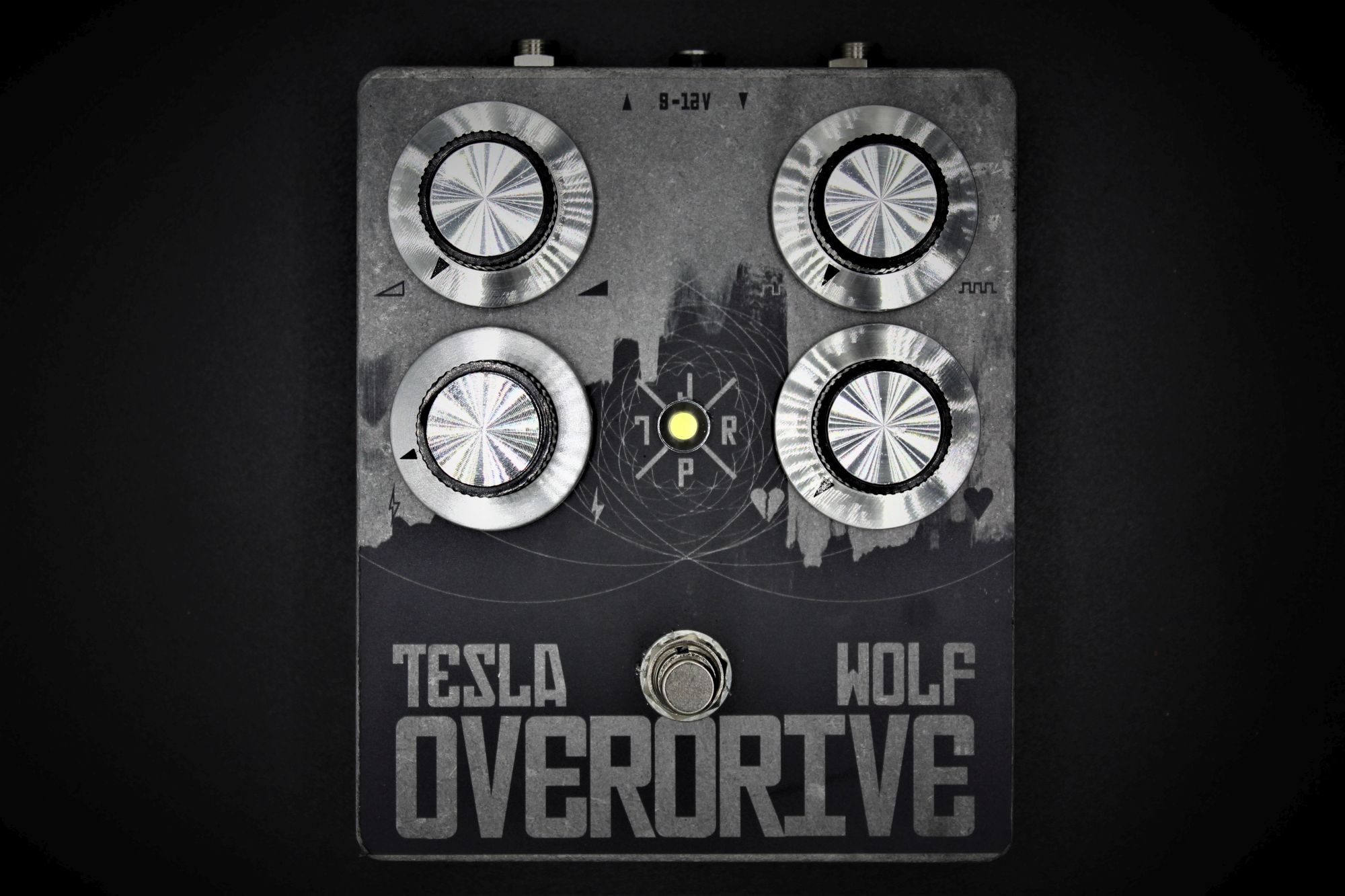 JPTR FX Tesla Overdrive Effektpedal E-Gitarre