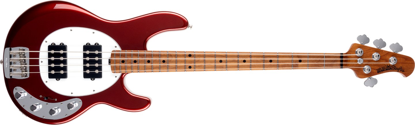 Music Man Stingray 4 Bass in der neuen 2018er Version, vorgestellt auf der NAMM Show.
