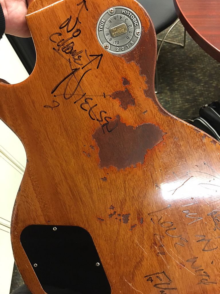 Rick Nielsens Gibson Custom Shop Les Paul Prototyp.