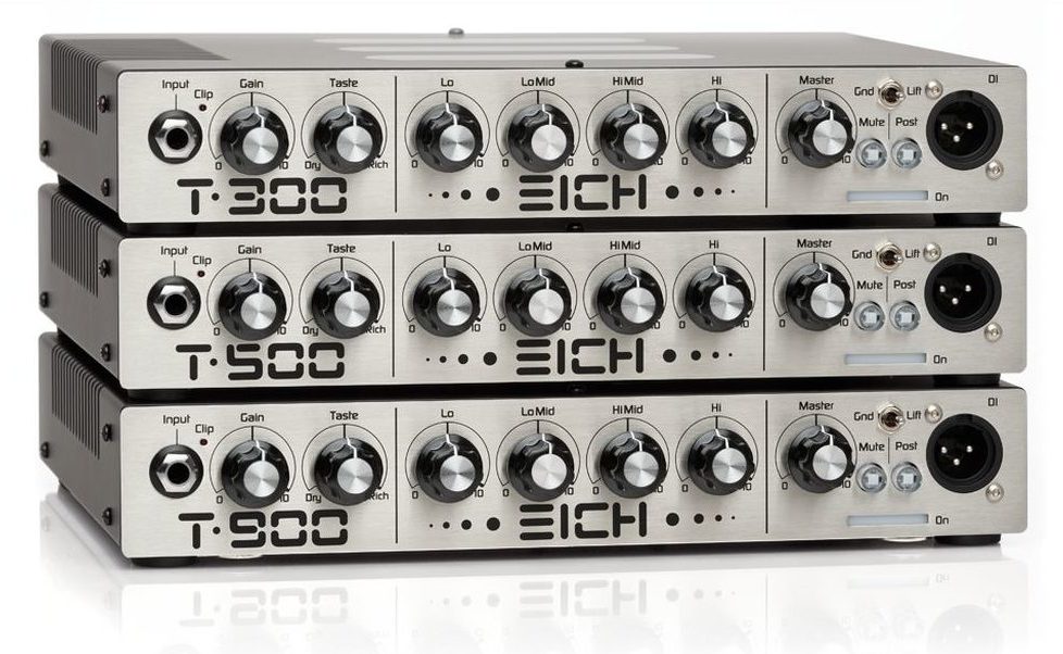 Eich Amplification T300, T500, T900. Copyright @ Eich Amplification.
